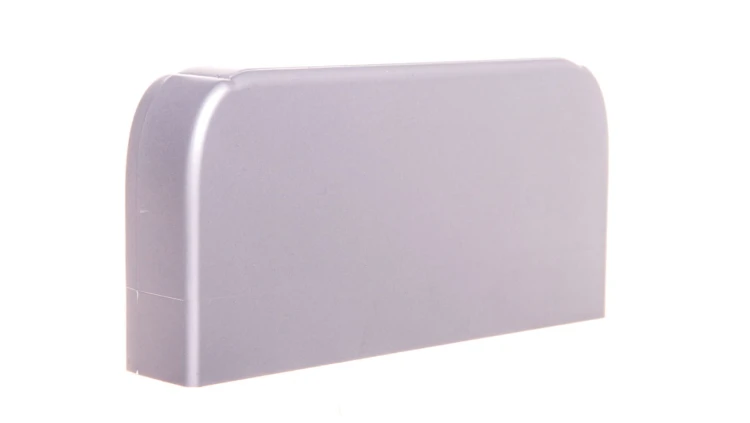 Zaślepka 105x 65x srebro DLP 50X105 ALU 011158