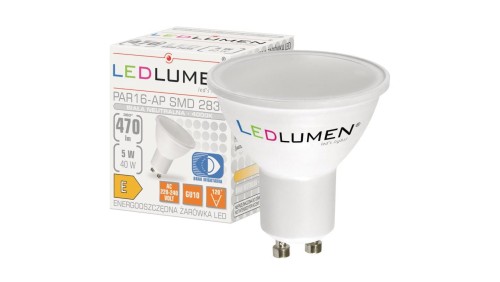 Żarówka LED PAR16-AP GU10 5W 2835 LED NW