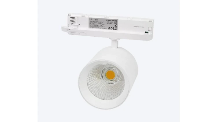 Reflektor na szynę 3F Track light LUMICANTO 6-20W CCT 3000K 4000K 6000K 36/60 biały 5 lat gwar.