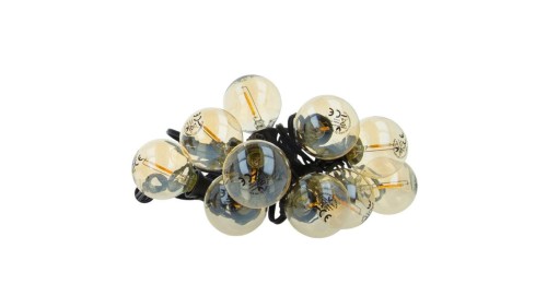 Forever Light Girlanda solarna LED SUNARI FLS-125 5,5m + 10 żarówek G40 złota IP44