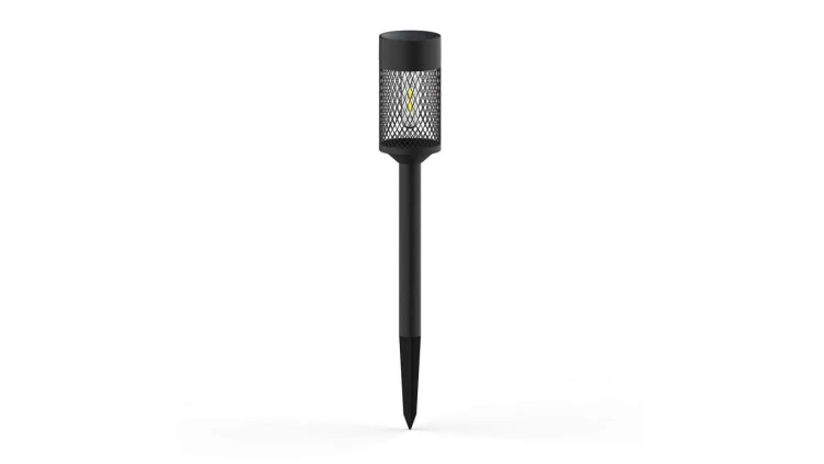 Forever Light Lampa solarna LED SUNARI FLS-15 Słupek stalowy czarny