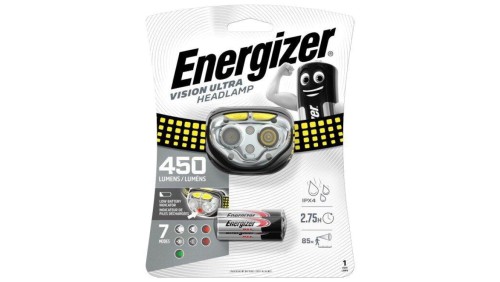 Latarka czołowa, czołówka Energizer Vision Ultra Headlight 450 lumenów