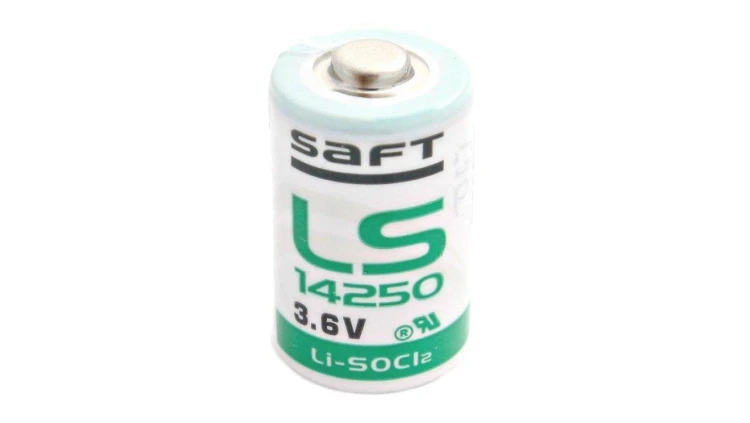 bateria litowa SAFT LS14250 1/2AA 3,6V LiSOCl2 rozmiar 1/2 AA