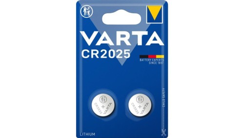 2 x bateria litowa Varta CR2025