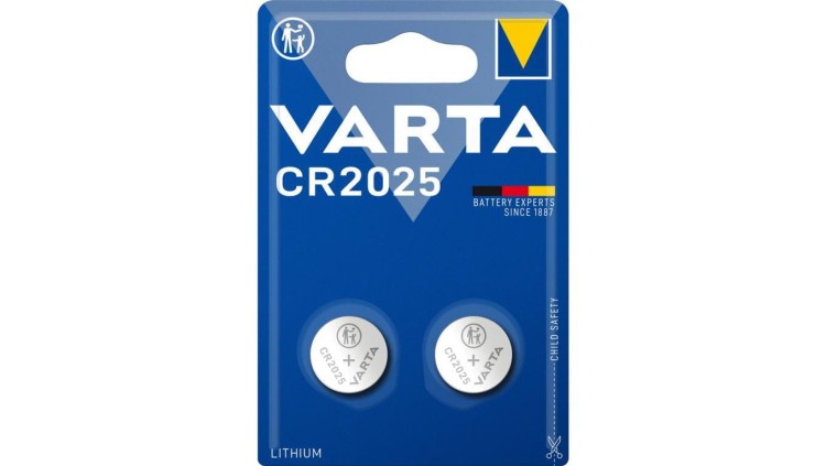 2 x bateria litowa Varta CR2025