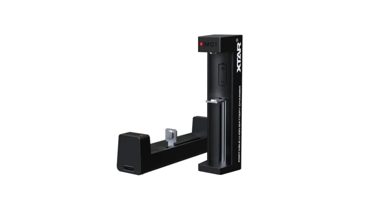 Ładowarka do akumulatorów cylindrycznych Li-ion Xtar MC1 USB-C