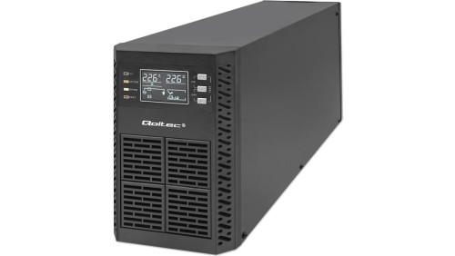 Qoltec Zasilacz awaryjny UPS 2kVA 2000W Power Factor 1.0 LCD EPO USB On-line