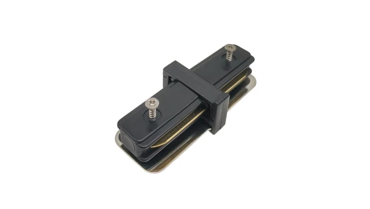 Łącznik wzdłużny do szyny SEVA I Connector Black, czarny EDO777416 EDO