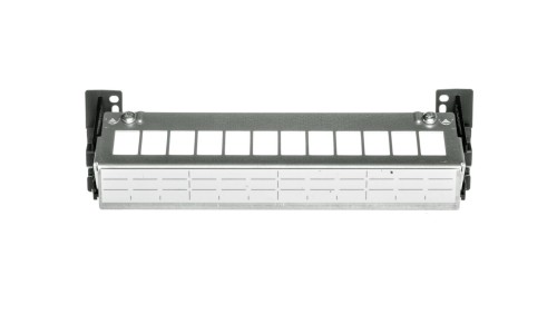 Złącze modułowe 12xRJ45 Keystone na szynę FZ12MK