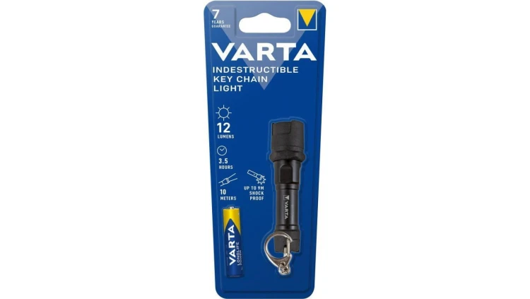Niezniszczalna latarka diodowa (LED) Varta KEY CHAIN BRELOK 1AAA 16701