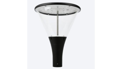 Oprawa parkowa placowa Nolina 30W 4000K 150lm/w 4500lm Czarna 5 lat gwar.