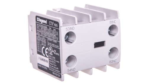 Styk pomocniczy 1Z 1R montaż czołowy CTX3 MINI 417150
