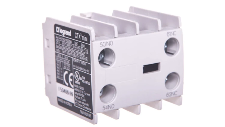 Styk pomocniczy 1Z 1R montaż czołowy CTX3 MINI 417150