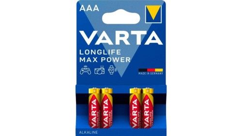Baterie AAA / LR03 Varta Max Power 4703 (Max Tech) - 4 sztuki