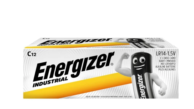 bateria alkaliczna Energizer Industrial LR14 / C - 12 sztuk