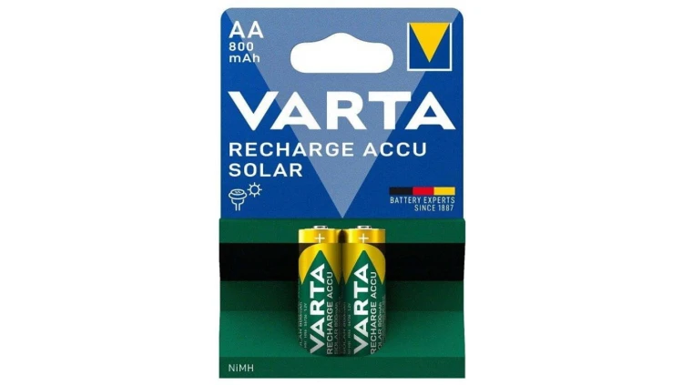 Akumulator NiMH HR6 / AA Varta SOLAR 800mAh 1,2V (2szt.)