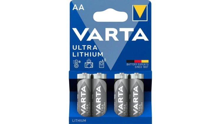 4 x bateria litowa Varta Lithium L91 R6 AA
