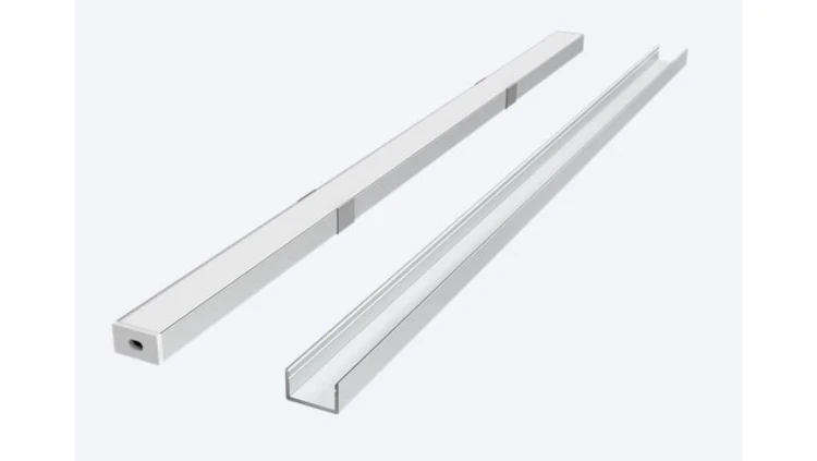 LED line PRIME Profil aluminiowy nawierzchniowy natynkowy srebrny 2m - zestaw 5 lat gwar.