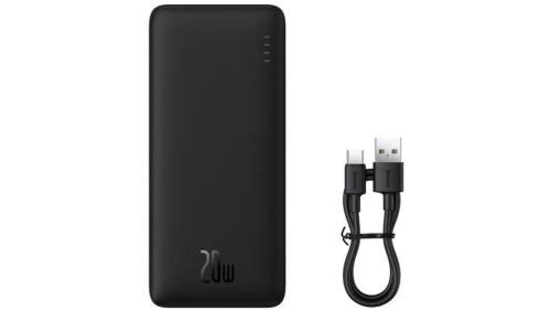 Powerbank Baseus Airpow PPQD090001 10000mAh 20W PD QC 20W USB-A USB-C + kabel