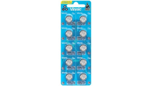 10 x bateria alkaliczna mini Vinnic G13 / AG13 / L1154 / LR44 / A76
