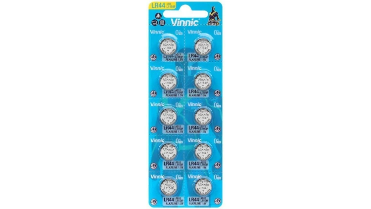 10 x bateria alkaliczna mini Vinnic G13 / AG13 / L1154 / LR44 / A76
