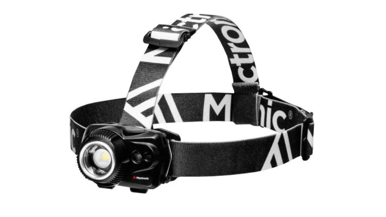Czołowa latarka, czołówka diodowa (LED) z funkcją fokus i sensorem ruchu Mactronic Maverick AHL0053
