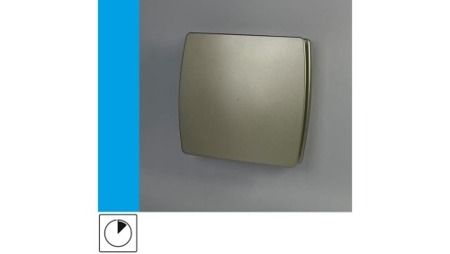 Wentylator domowy Eol F10TGF wyłącznik czasowy, fi 100 mm, kolor złoty