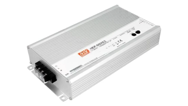 HEP-600-12 Zasilacz impulsowy do wbudowania modułowy: 480W / 12VDC / 20...40A