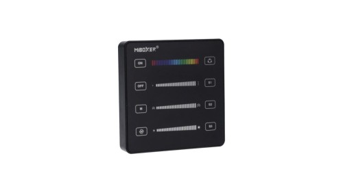 Panel MiLight Digital SPI RGB+CCT czarny bat sterownik cyfrowy B6