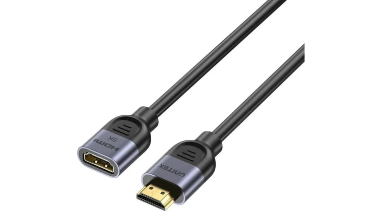 Unitek przedłużacz HDMI (M) - HDMI (F) 2.1, 8K 1m