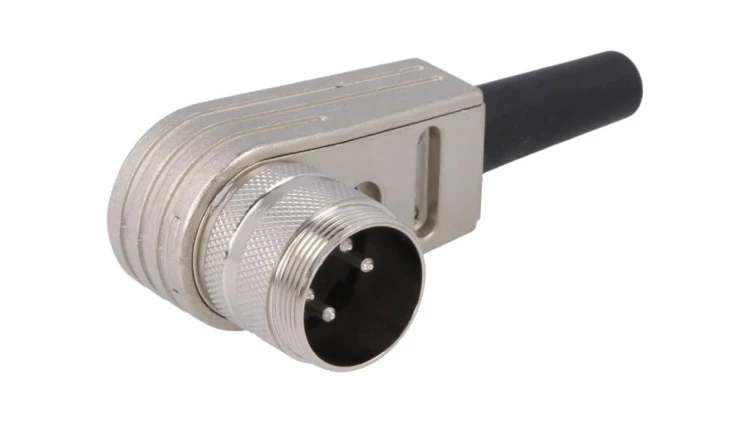 C091-T3360-005 Złącze M16 wtyk męski lutowanie na przewód 5PIN 5A 300V