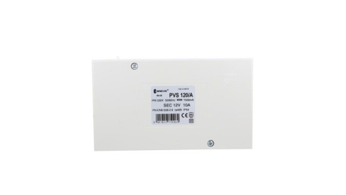 Transformator 1-fazowy bezpieczeństwa PVS 120/A 230/ 12V 10,0A, w obudowie, IP54, Ta 40, 16012-9978