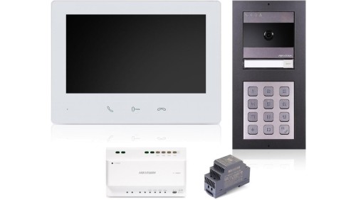 WIDEODOMOFON HIKVISION DS-KIS704EY-AFW2/Aluminium