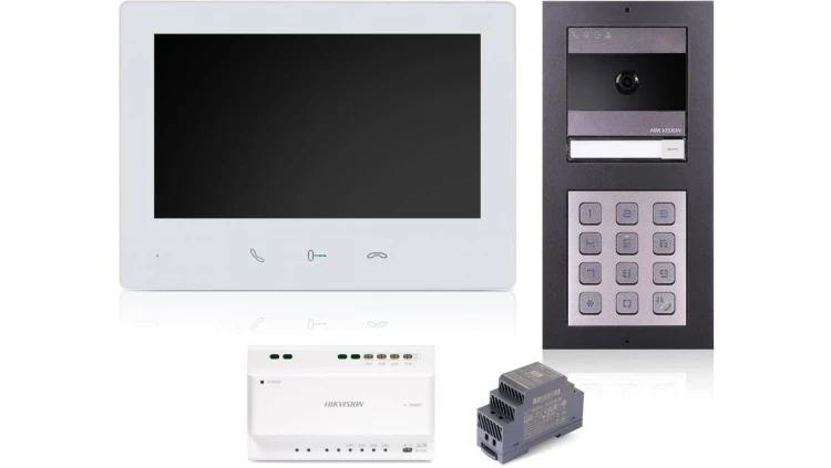 WIDEODOMOFON HIKVISION DS-KIS704EY-AFW2/Aluminium