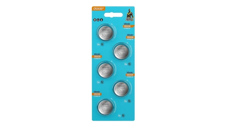 bateria litowa mini Vinnic CR2430 - 5 sztuk