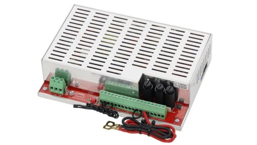 Moduł zasilacza do systemów przeciwpożarowych EN54M-5A40-65 27,6V/5A/2×40-65Ah