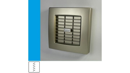 Wentylator domowy Atol 100ABGF automatyczna żaluzja, STANDARD, fi 100 mm, kolor złoty