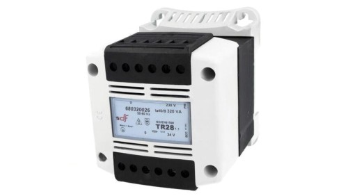 DF-680320026 Transformator sieciowy 320VA 230VAC 24V na szynę DIN IP20