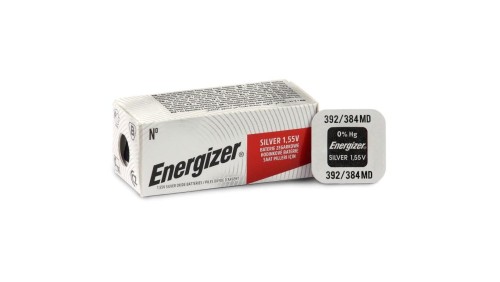 bateria srebrowa mini Energizer 392 / 384 / SR41W / SR41SW / SR41
