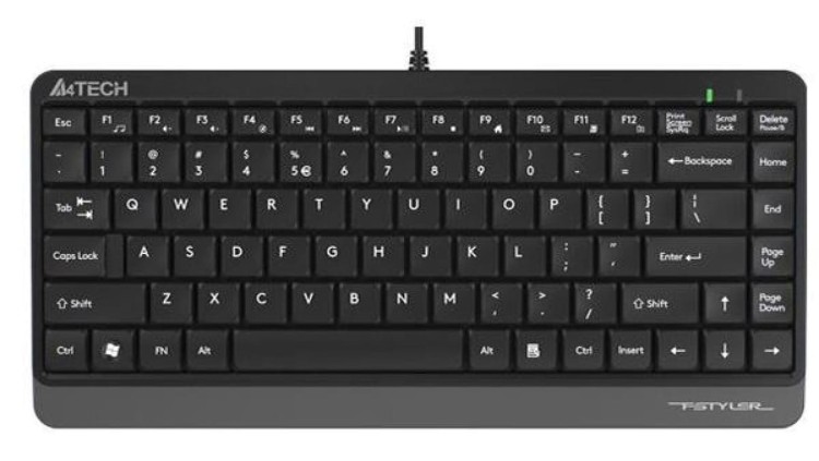 Klawiatura komputerowa A4tech Fstyler FK11 szary