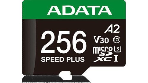 Adata Karta pamięci microSD Speed Plus 256GB UHS1 U3 V30 A2 180/160 MB/s
