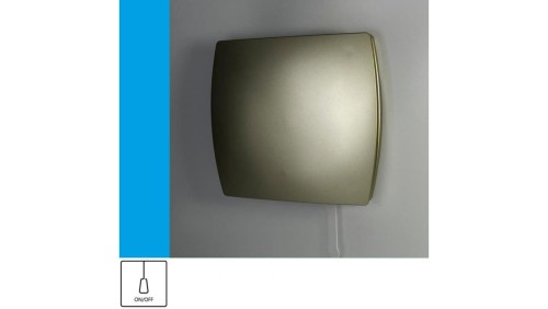 Wentylator domowy Eol F15PGF przełącznik pociągany, fi 150 mm, kolor złoty
