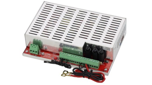 Moduł zasilacza do systemów przeciwpożarowych EN54M-5A17-40 27,6V/5A/2×17-40Ah