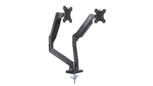 Uchwyt biurkowy na 2 Monitory 13-32 cali UM-116 Wspomaganie gazowe 2-9kg