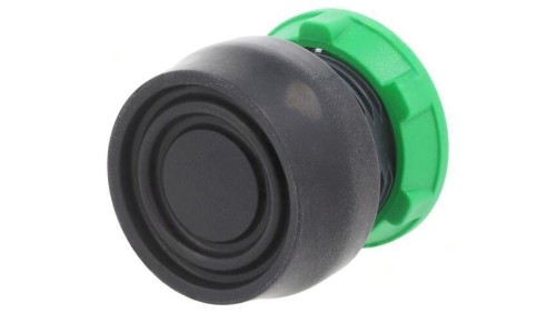 ZB5AP2S Przełącznik przyciskany 22mm Poz.stab 1 czarny IP66
