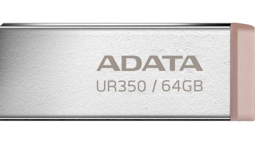 Adata Pendrive UR350 64GB USB3.2 Gen2 Metal brązowy