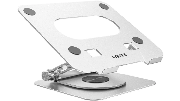 Unitek Podstawka pod laptop z odłączanym hubem USB-C HDMI 1,4, 4K PD 100W