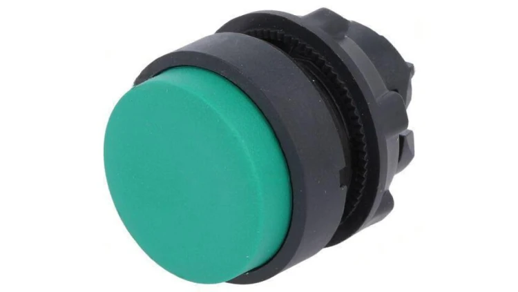 ZB5AL3 Przełącznik przyciskany 22mm Poz.stab 1 zielony IP66