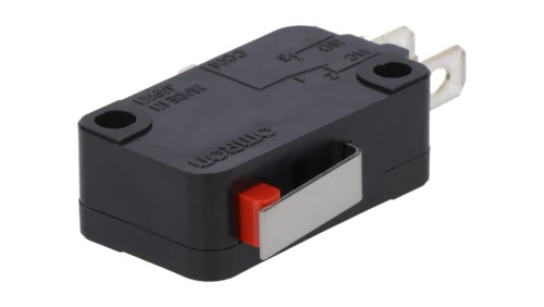 Mikroprzełącznik SNAP ACTION z dźwignią SPDT 5A/250VAC Poz 2 VX-51-1A3