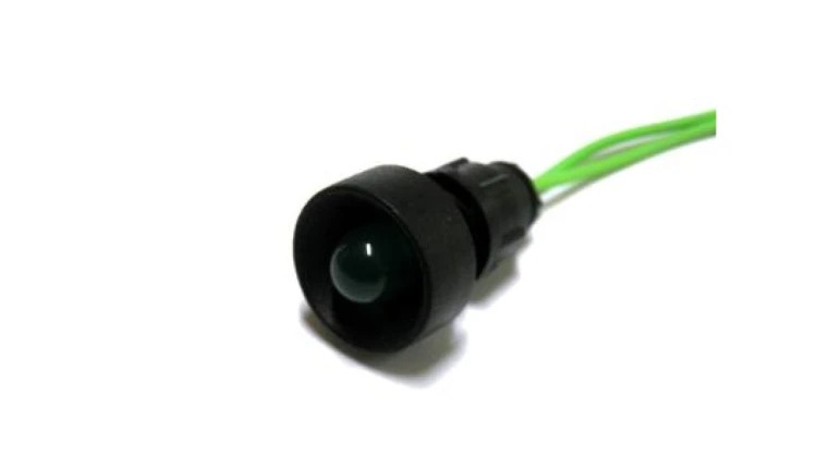 Lampka LED zielona 230V AC/DC (klosz 10mm)